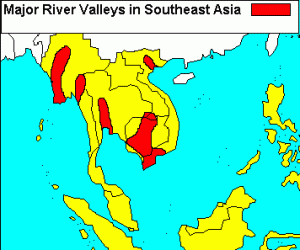 River valleys of SE Asia