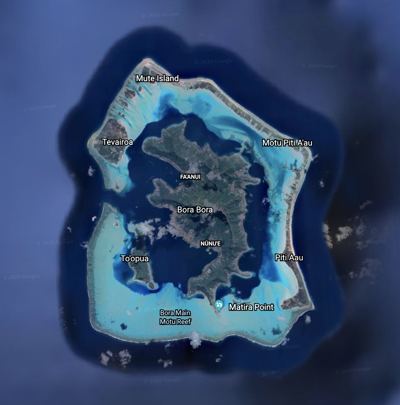 hidden islands on google earth